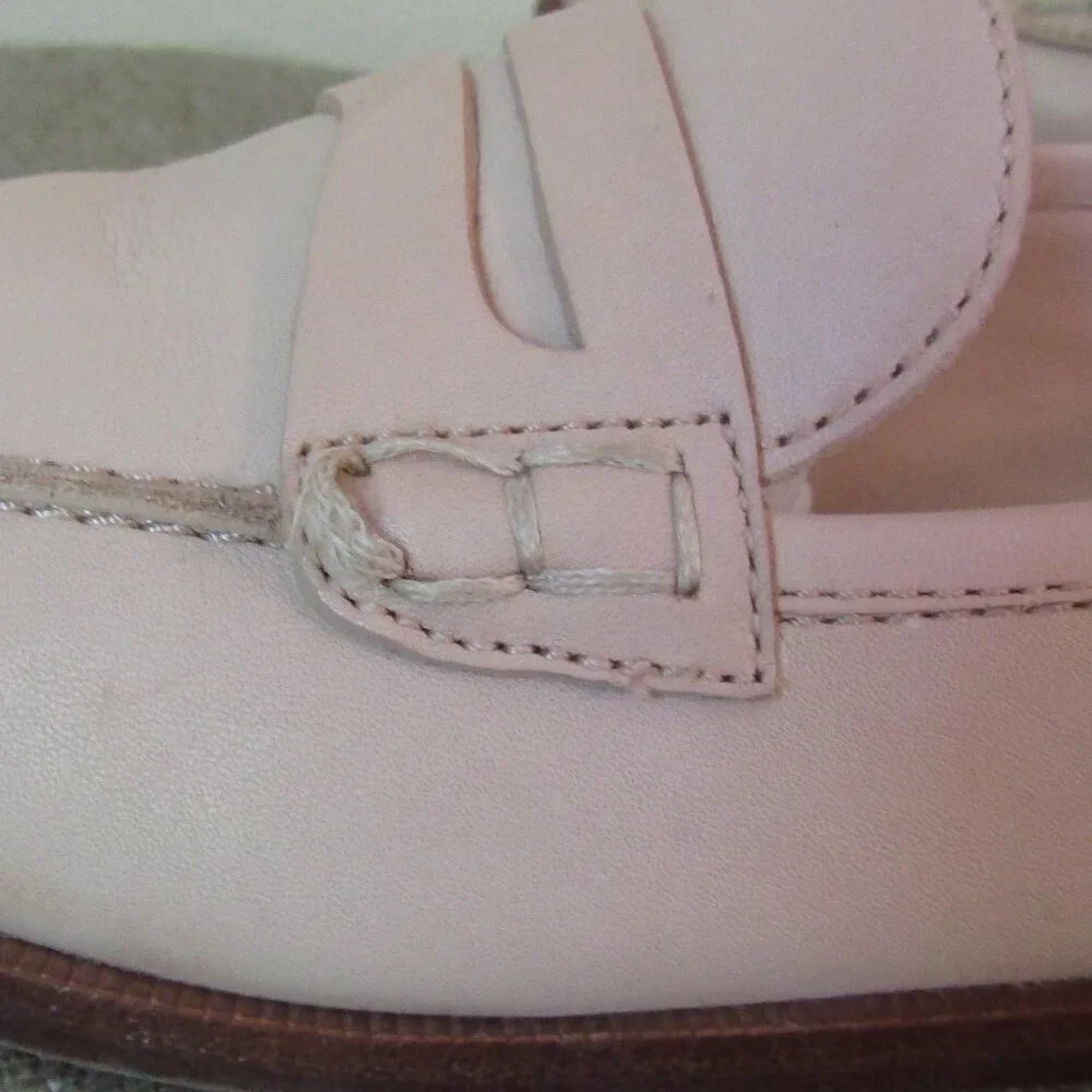 J Crew Ryan Leather Penny Loafers